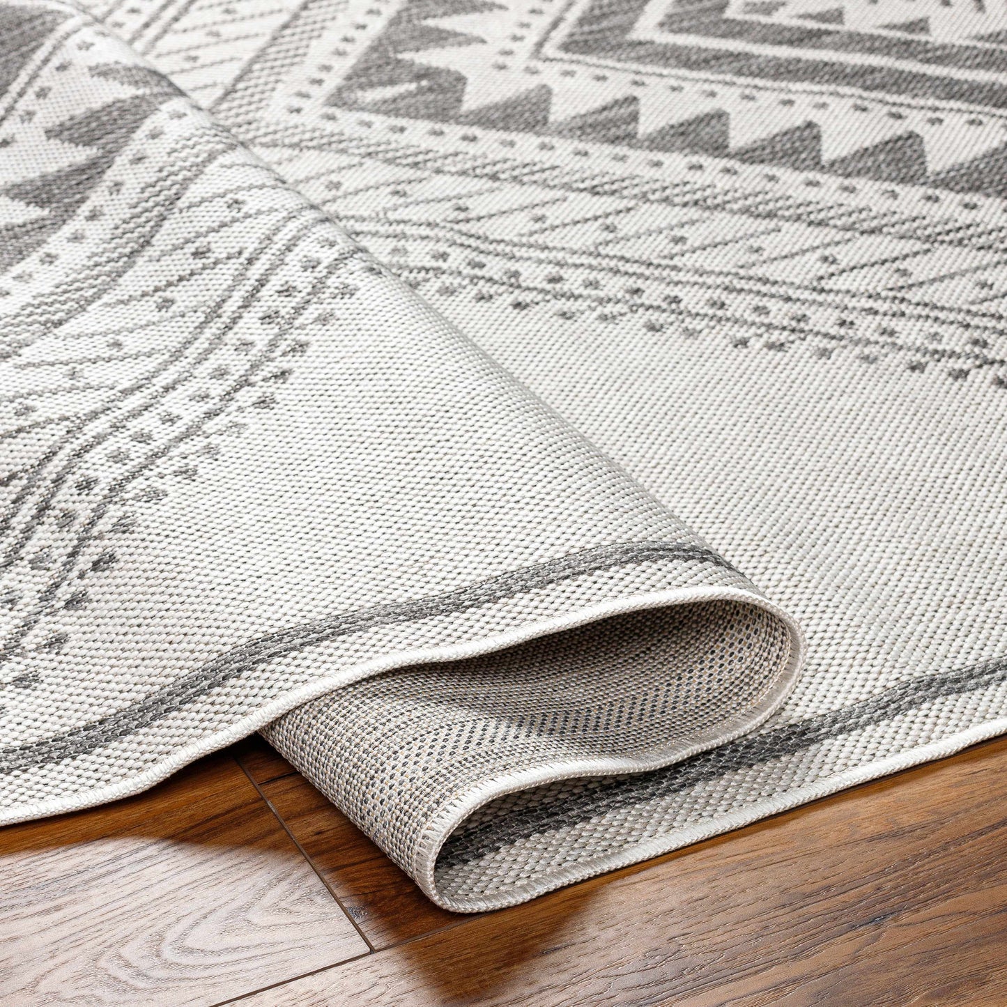 Deana Light Gray Area Rug - Clearance-4