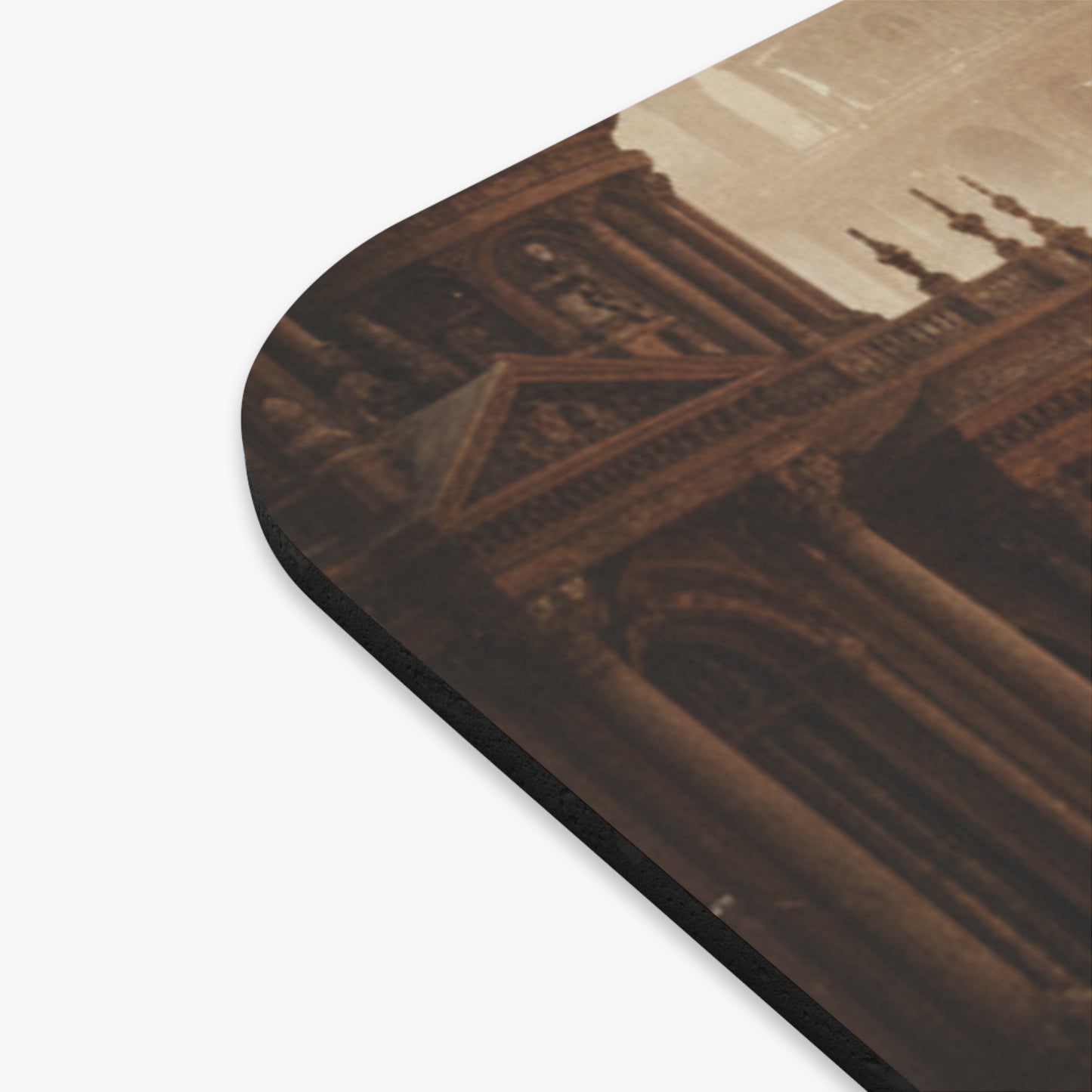 Tartaria Architectural Mouse Pad — Vintage Fantasy City Desk Mat