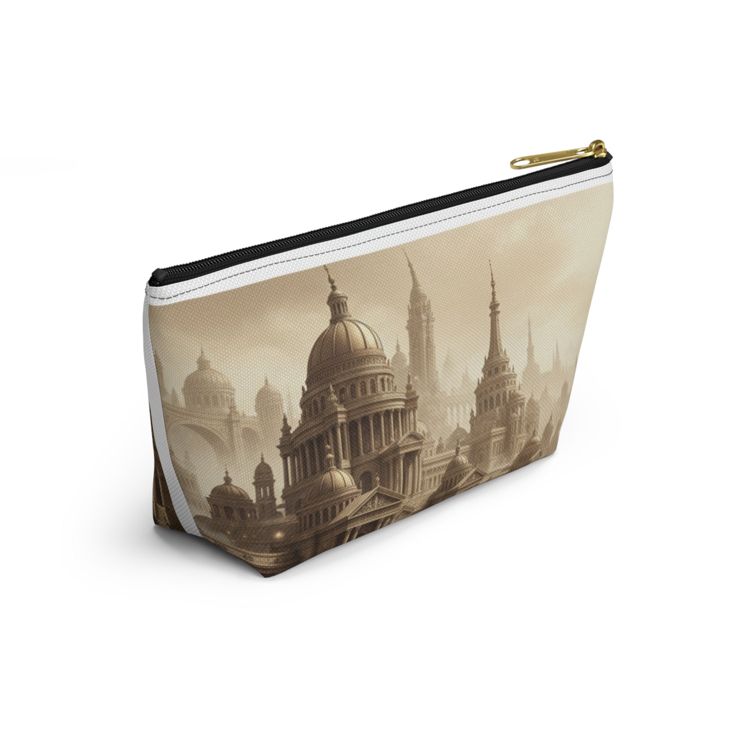 Tartaria Accessory Pouch - Fantasy Cityscape Travel Makeup Bag