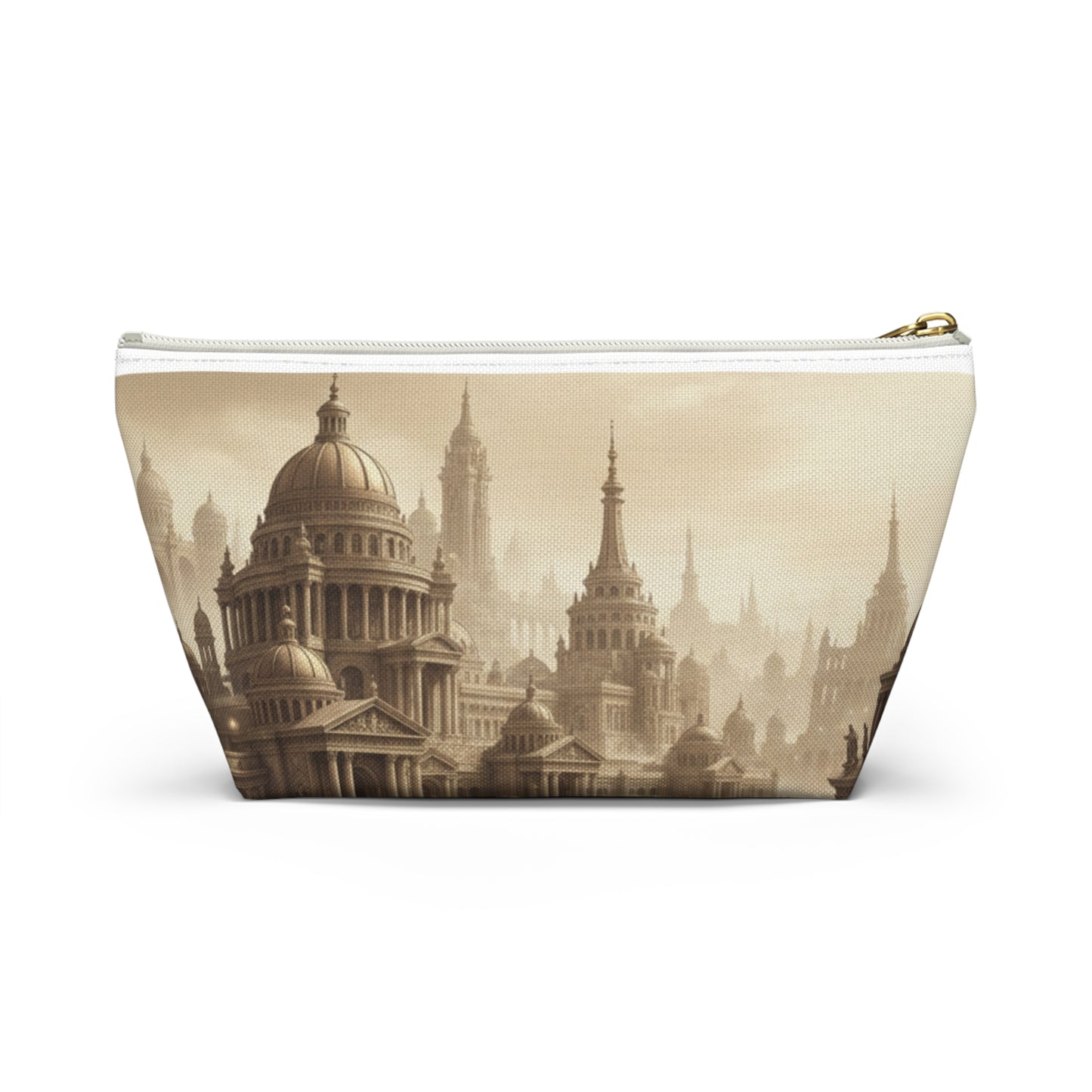 Tartaria Accessory Pouch - Fantasy Cityscape Travel Makeup Bag
