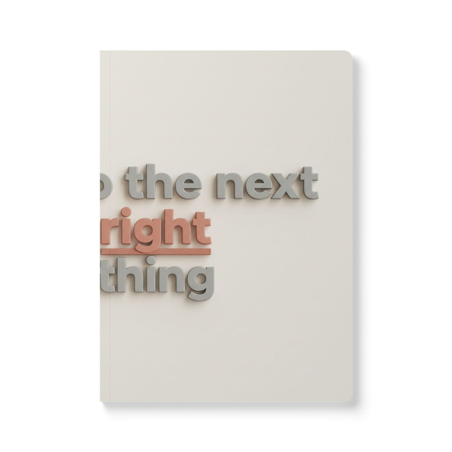 You Can Do Hard Things - Softcover Notebook, Lined