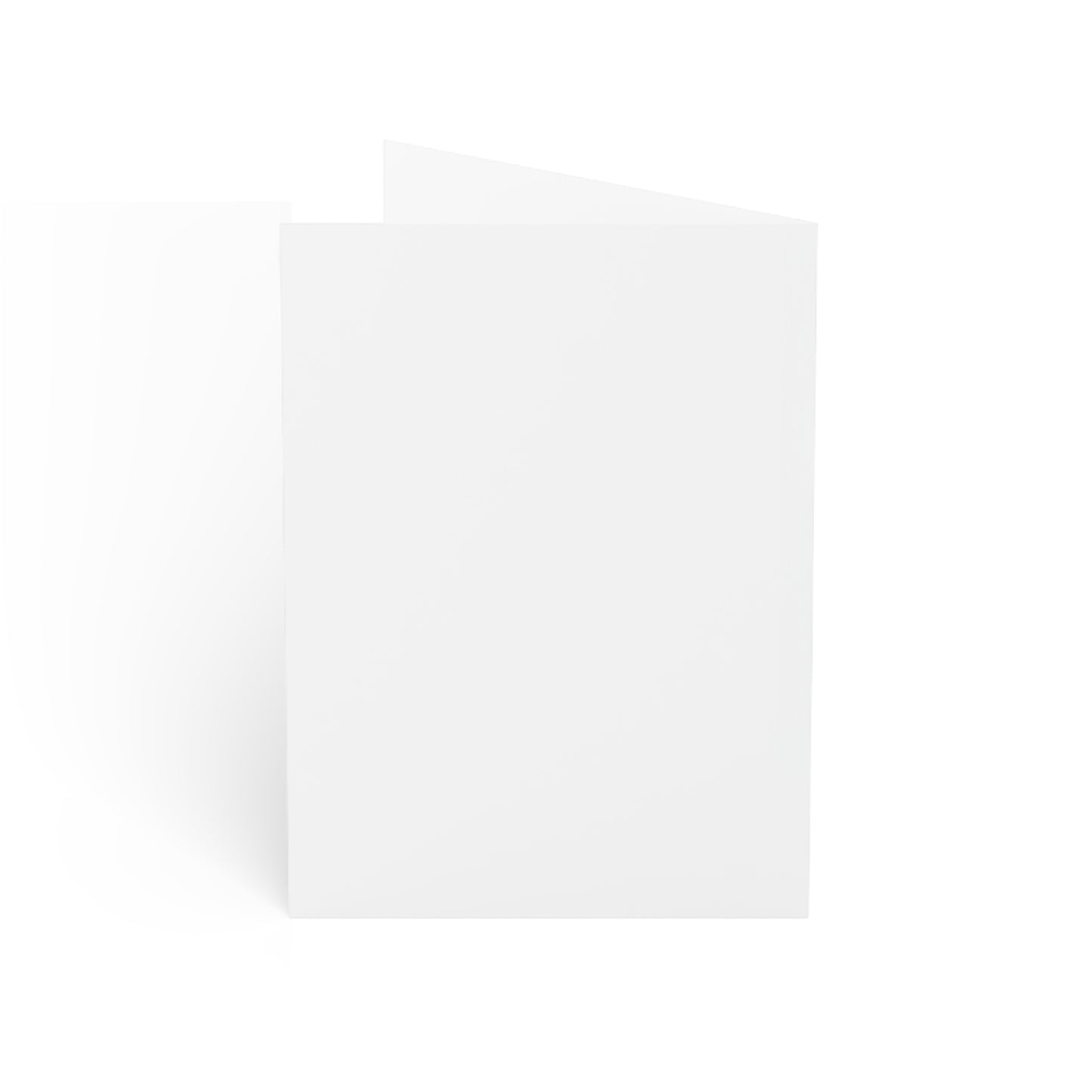 Thank You Greeting Cards - Gold Balloon Letter Design (Pack of 1, 10, 30, 50)