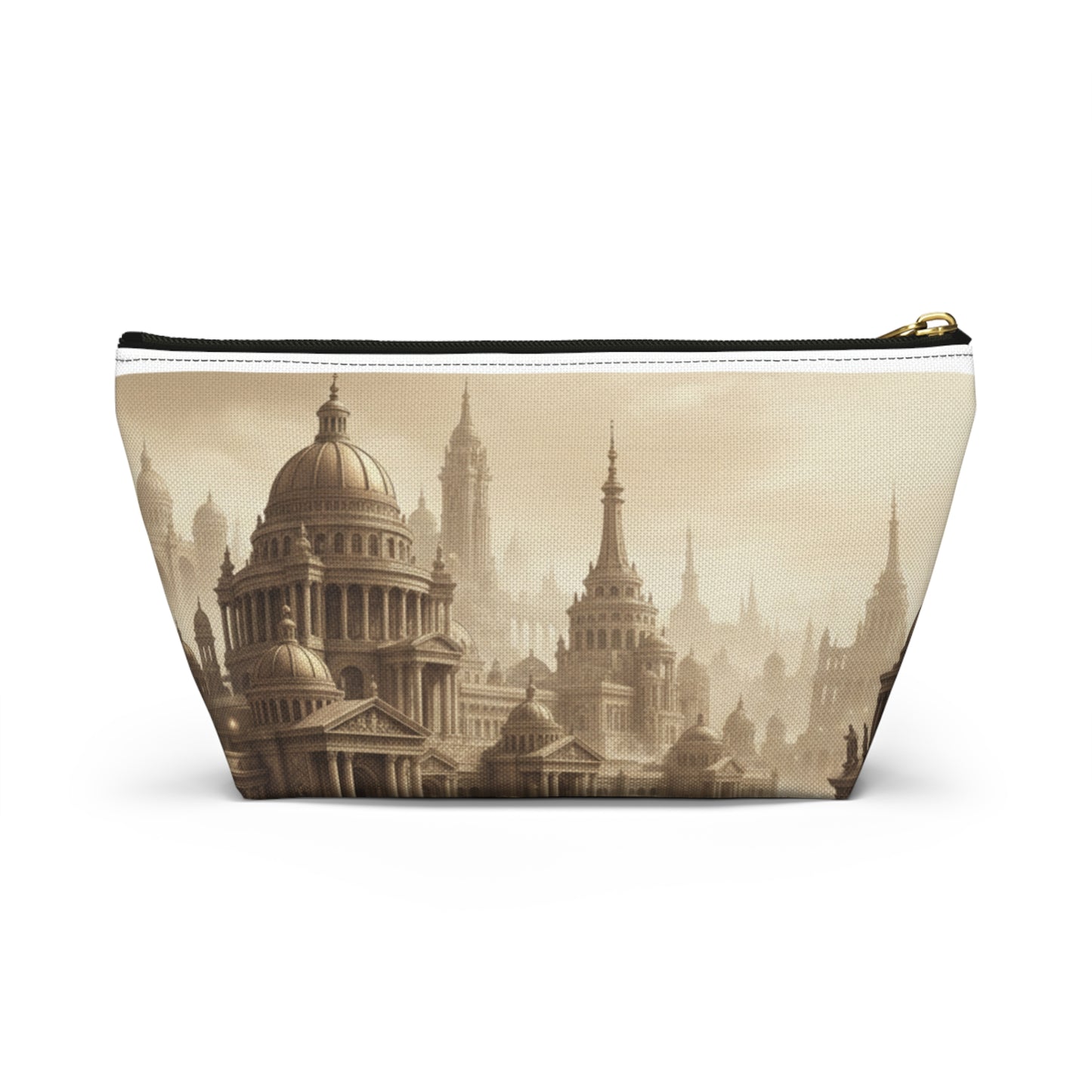 Tartaria Accessory Pouch - Fantasy Cityscape Travel Makeup Bag