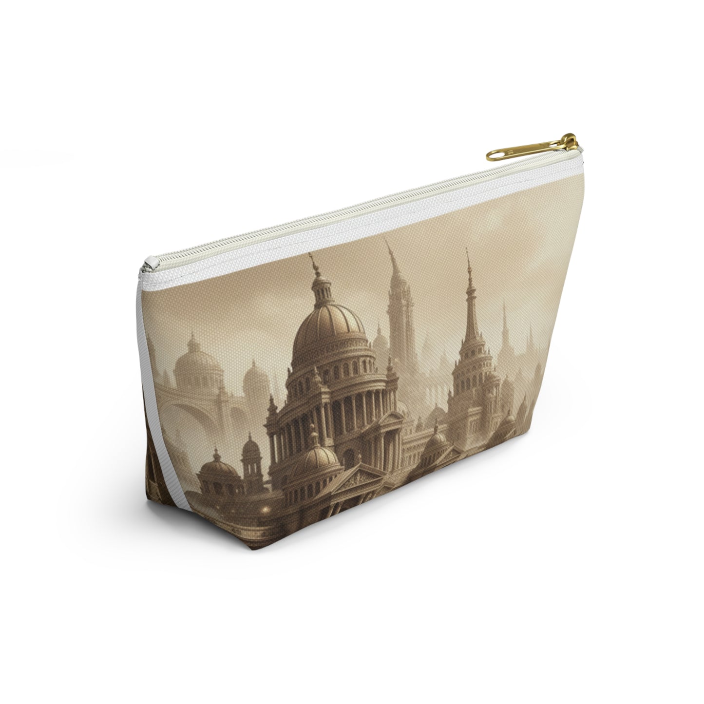Tartaria Accessory Pouch - Fantasy Cityscape Travel Makeup Bag