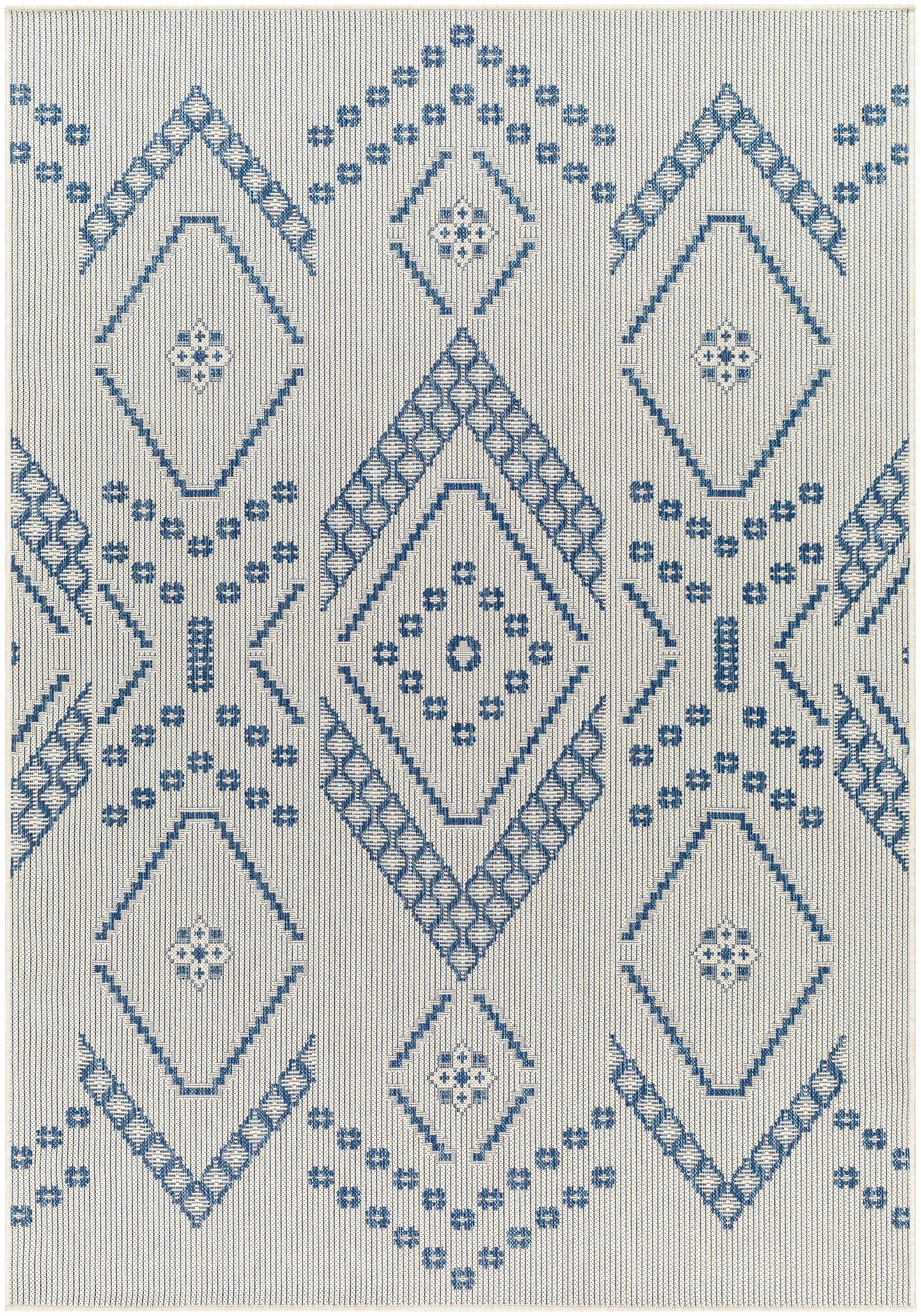 Helga Blue Area Rug - Clearance-0